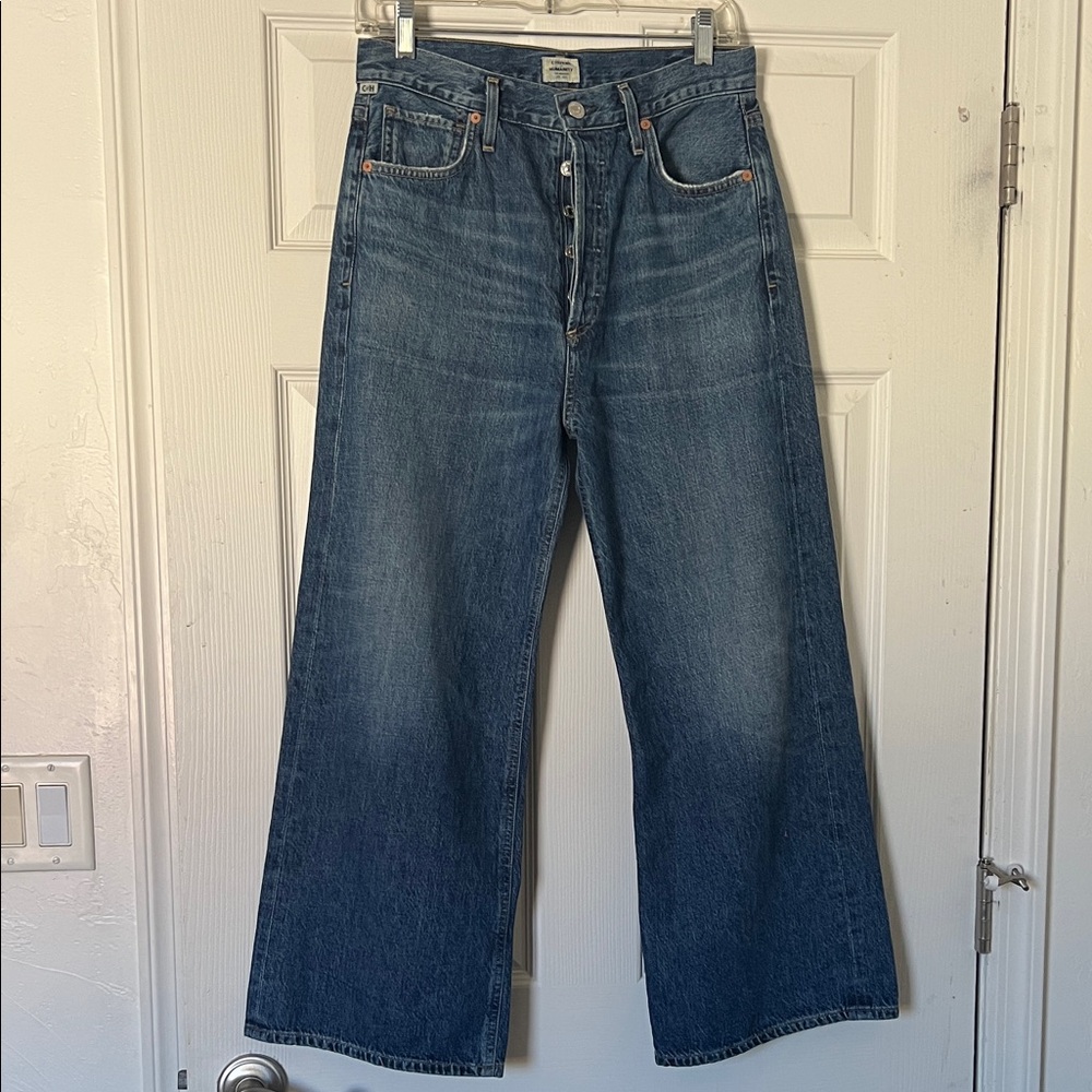 Citizens Of Humanity Sacha High Rise Wide Leg Jeans